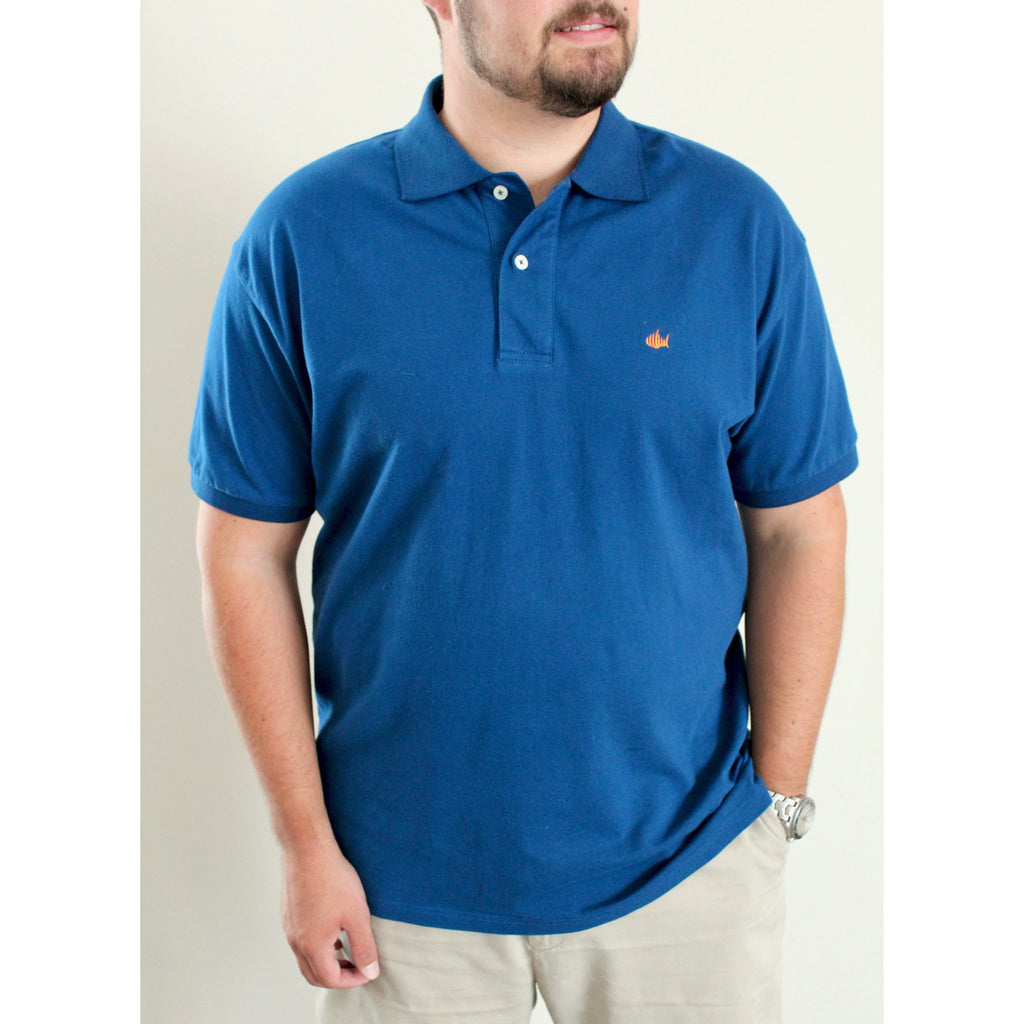 Cavalier Blue Polo - Anchor In Clothing