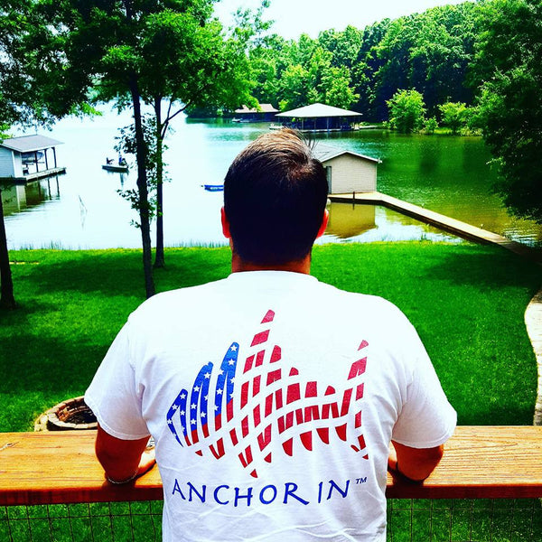 American Spring Fish White - Anchor In Clothing