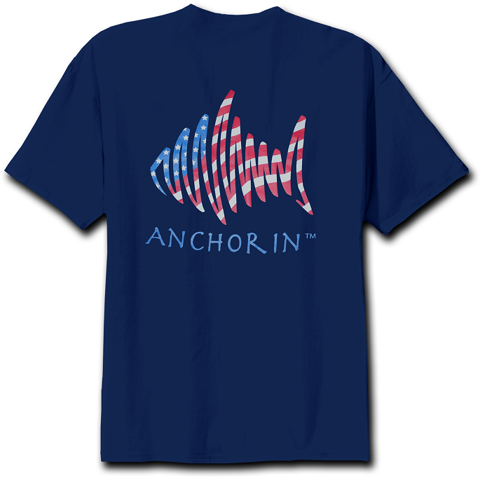 American Spring Fish Navy - Anchor In Clothing