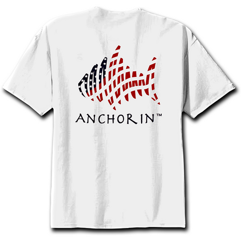 American Spring Fish White - Anchor In Clothing
