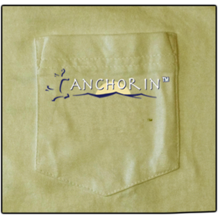 Anchor In Original Logo Tee Lime - Anchor In Clothing