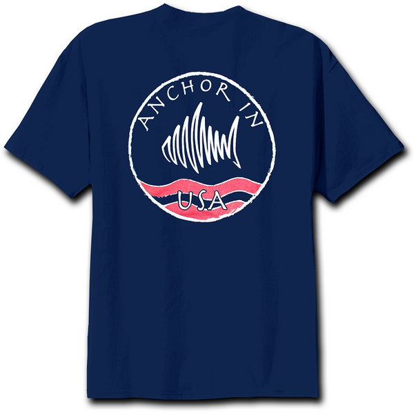 USA Design Navy - Anchor In Clothing