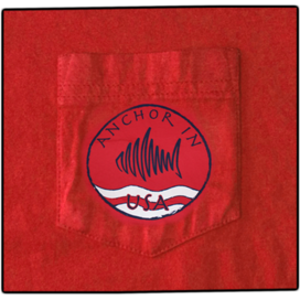 USA Design Red - Anchor In Clothing