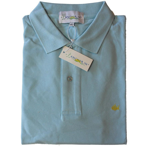 Sky Blue Polo - Anchor In Clothing
