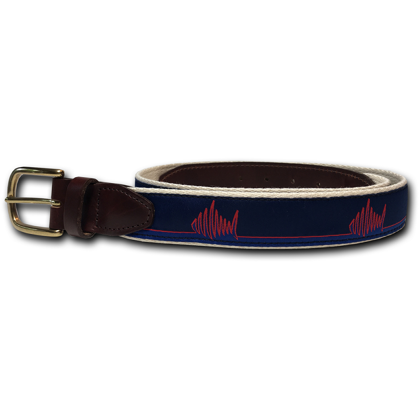 Springfish Heartbeat Ribbon Belt - Anchor In Clothing