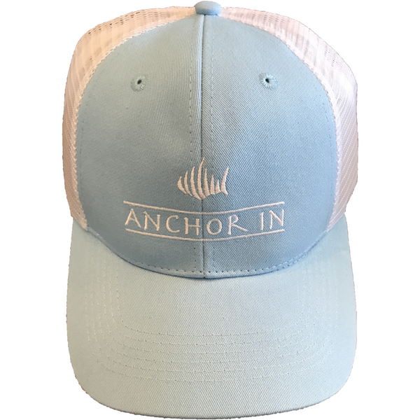 Carolina Blue & White Tailgate Trucker - Anchor In Clothing