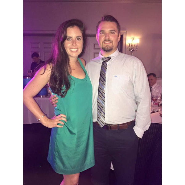 Navy Blue Striped Sport Shirt - Anchor In Clothing