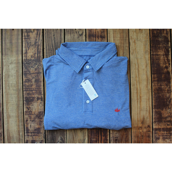 REEF BLUE PERFORMANCE INLET POLO - Anchor In Clothing