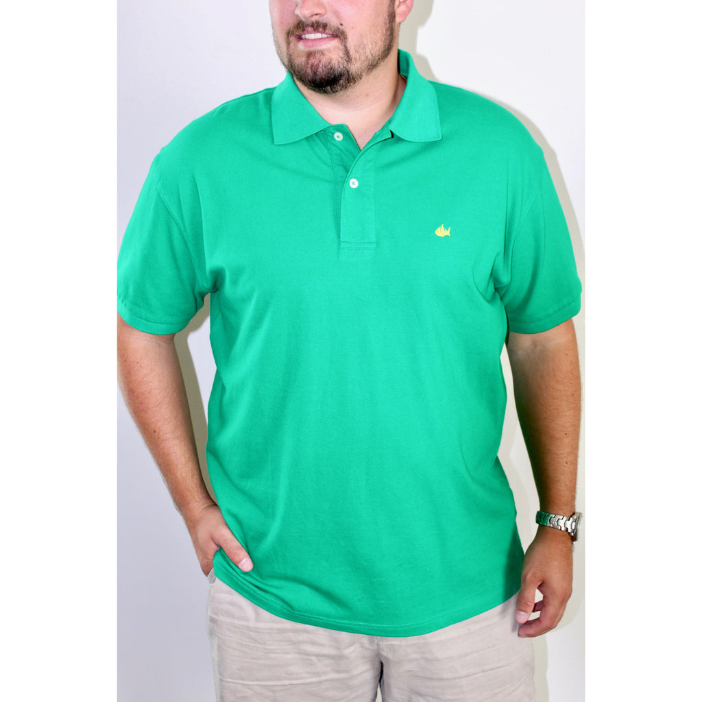 Shamrock Green Polo - Anchor In Clothing