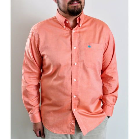 Salmon Sport Shirt - Anchor In Clothing