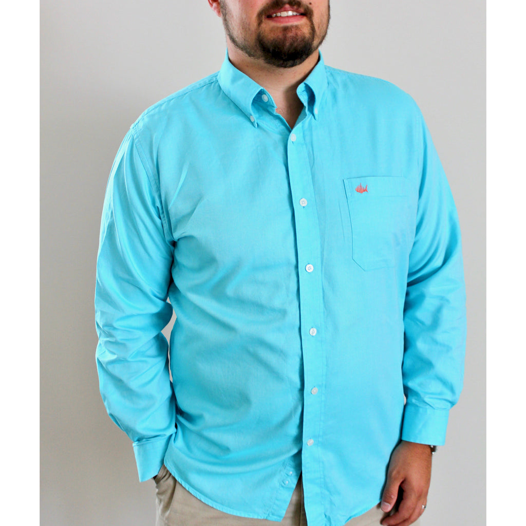 Teal Sport Shirt - Anchor In Clothing