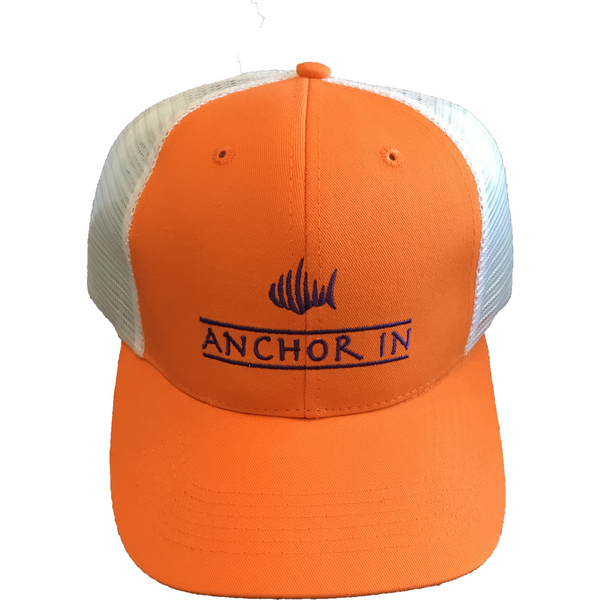 Orange & Purple Tailgate Trucker - Anchor In Clothing