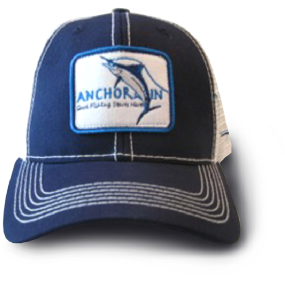 Blue Good Fishing Starts Here Trucker Hat - Anchor In Clothing