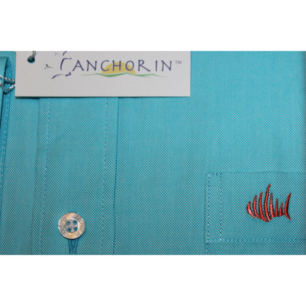 Teal Sport Shirt - Anchor In Clothing