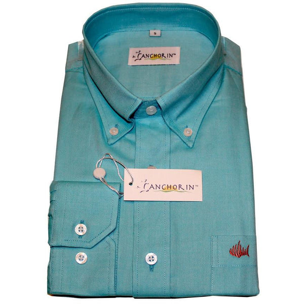 Teal Sport Shirt - Anchor In Clothing