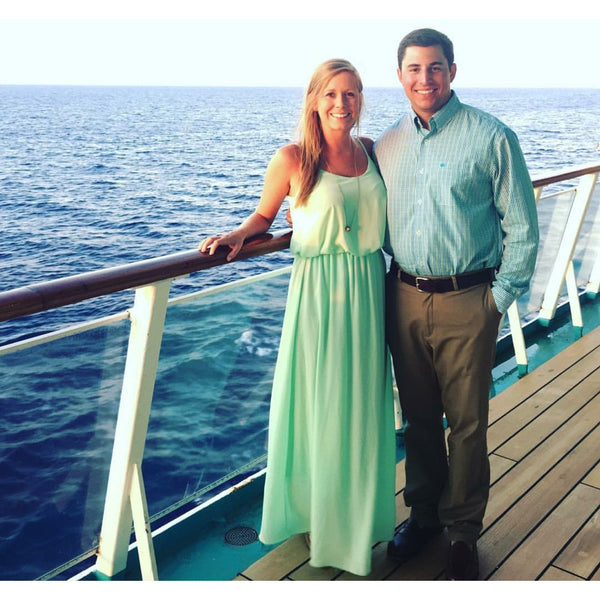 Blue, White and Green Checkered Sport Shirt - Anchor In Clothing